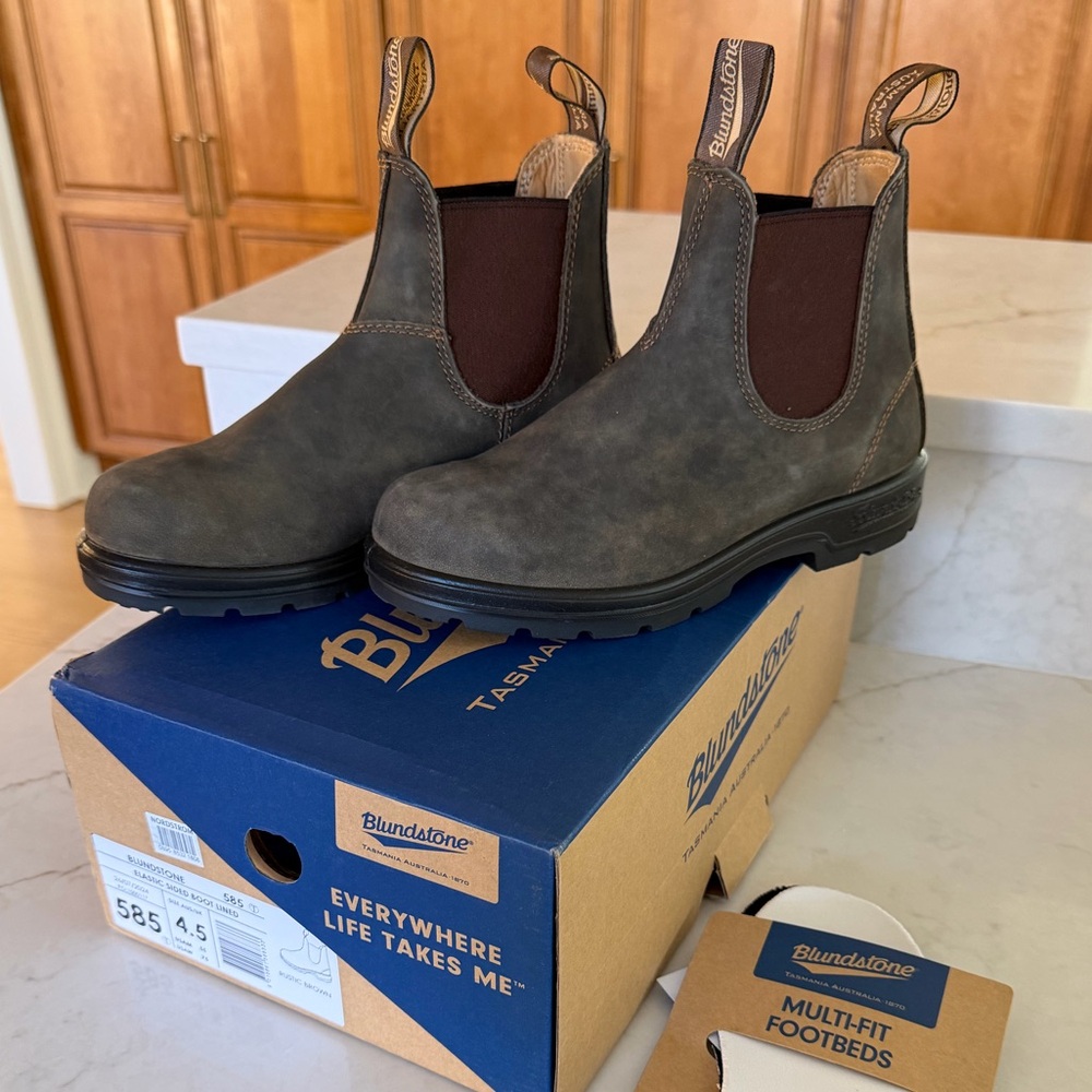 Blundstone Rustic Brown Chelsea  Boot